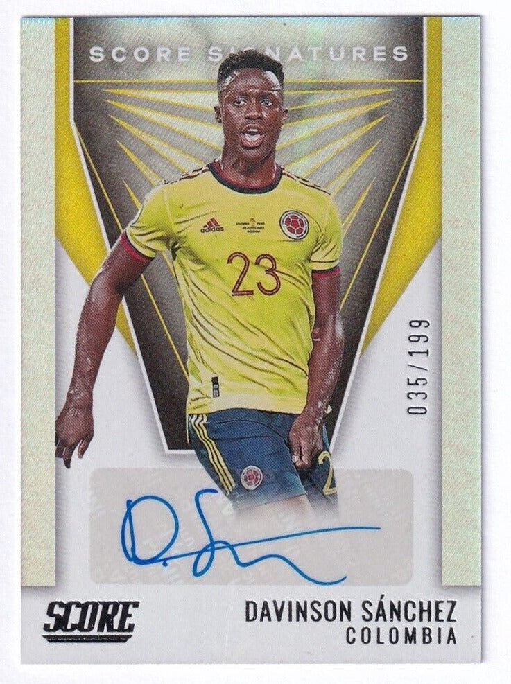 2021-22 Panini Score FIFA AU Davinson Sanchez Colombia 035/199