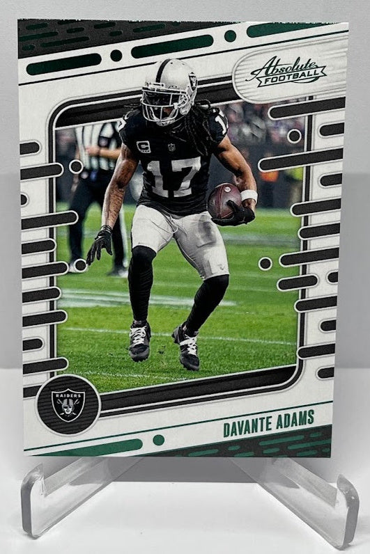 2024 Panini Absolute Green Foil Davante Adams Raiders #55 *3