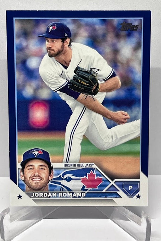 2023 Topps Series One Blue Jordan Romano Toronto Blue Jays #196