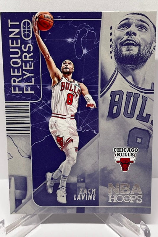 2022-23 Panini Hoops Frequent Flyers Zach Lavine Chicago Bulls #2