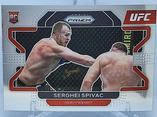 2022 Panini UFC RC Serghei Spivac #70