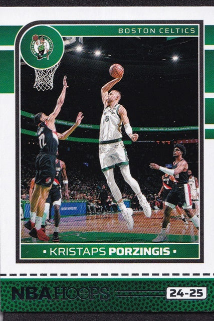 2024-25 Panini Hoops Kristaps Porzingis Celtics #9
