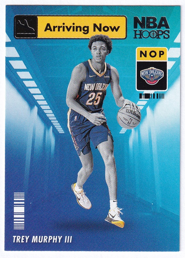 2021-22 Panini Hoops Arriving Now Trey Murphy Pelicans #9