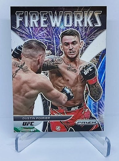 2022 Panini UFC Fireworks Dustin Poirier #10