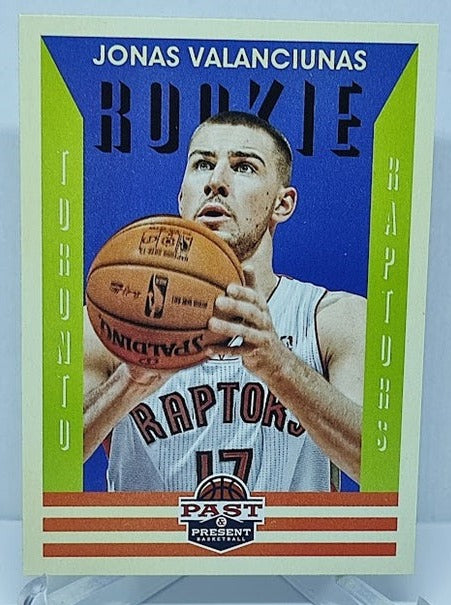 2012-13 Panini Past & Present Rookie Jonas Valanciunas Toronto Raptors #205