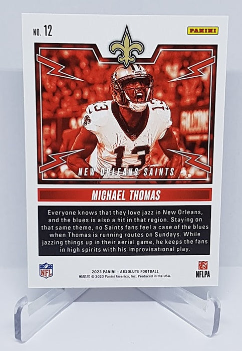 2023 Panini Absolute Rock Out Michael Thomas Saints #12