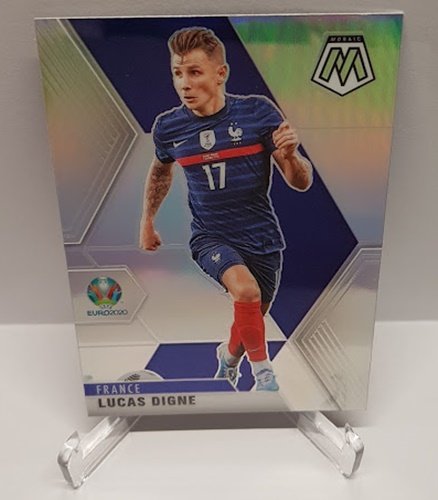 2021 Panini Mosaic Silver Lucas Digne France #115