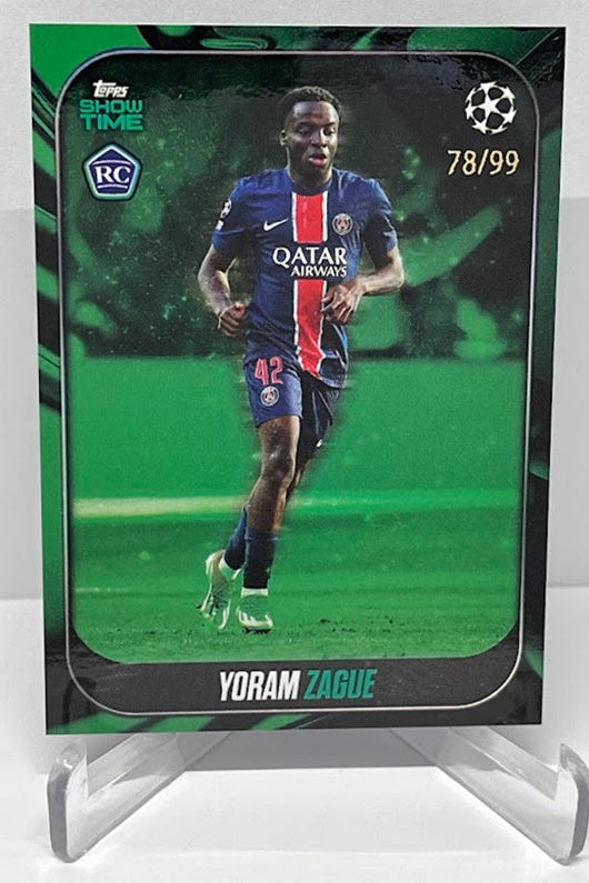 2024-25 Topps UCC Showtime RC Yoram Zague PSG 78/99 *5
