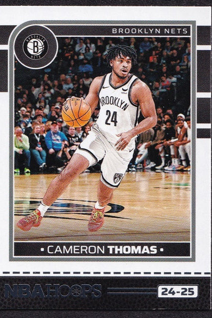 2024-25 Panini Hoops Cameron Thomas Brooklyn Nets #36