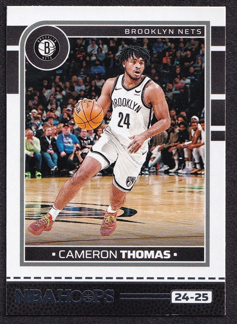 2024-25 Panini Hoops Cameron Thomas Brooklyn Nets #36