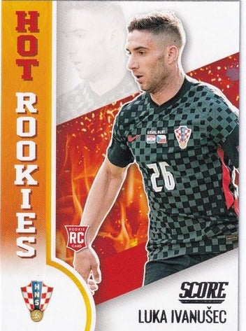 2021-22 Panini Score FIFA RC Luka Ivanusec #2