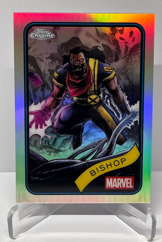 2025 Topps Chrome Marvel Refractor Bishop #197 *7