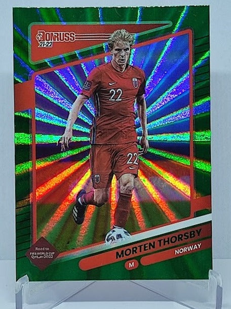 2021-22 Panini Donruss FIFA World Cup Morten Thorsby Norway #105