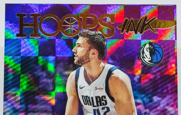 2019-20 Panini Hoops INK AU Maxi Kleber Mavericks