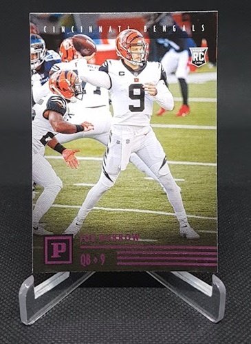 2020 Panini Chronicles PINK RC Joe Burrow Bengals