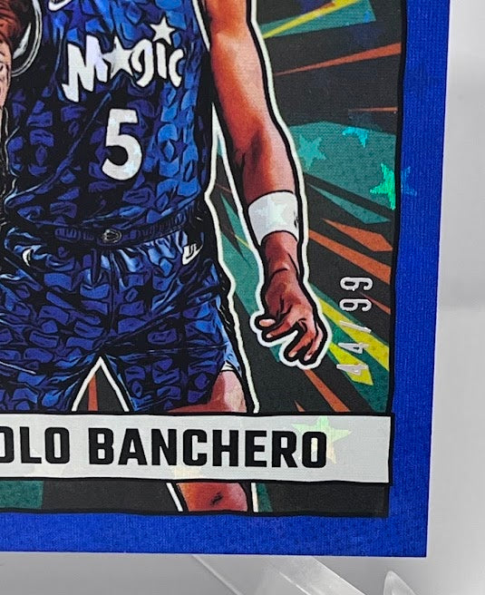 2024-25 Panini Donruss Blue Stars Marvels Paolo Banchero Orlando 44/99 #4 *6