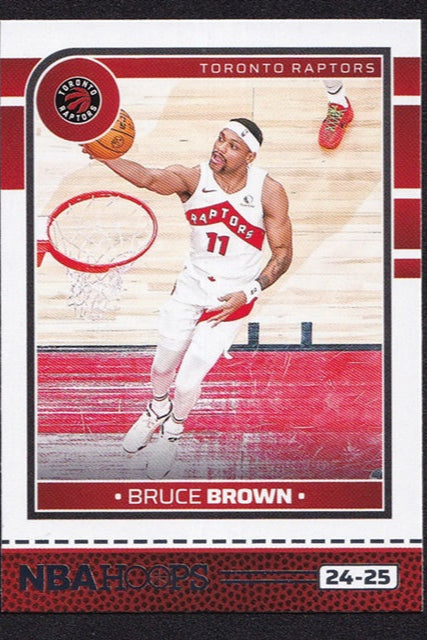 2024-25 Panini Hoops Bruce Brown Toronto Raptors #41