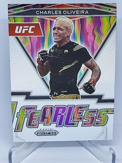 2022 Panini UFC Fearless Charles Oliveira #23
