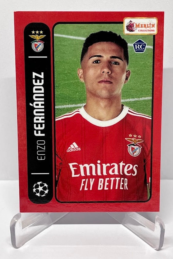 2022 Topps Merlin Heritage RC Enzo Fernandez Benfica Lissabon #072
