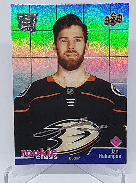 2020-21 Upper Deck Extended Series Jani Hakanpaa Ducks RC3