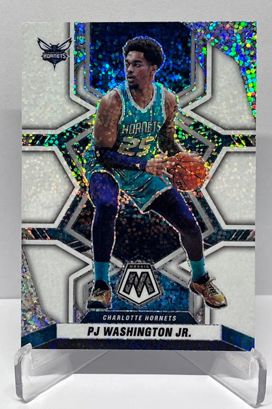 2021-22 Panini Mosaic White Sparkle Prizm PJ Washington Hornets #157