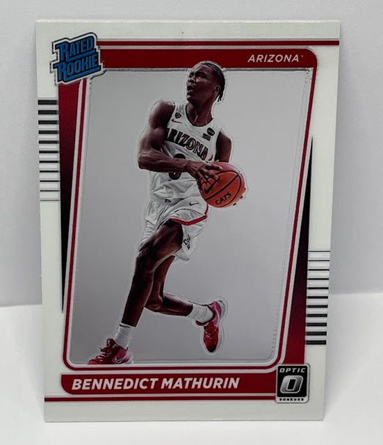 2022 Panini Chronicles Donruss Optic Rated Rookie Bennedict Mathurin #3