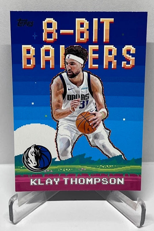 2025-26 Topps 8-Bit Ballers Klay Thompson Dallas Mavericks