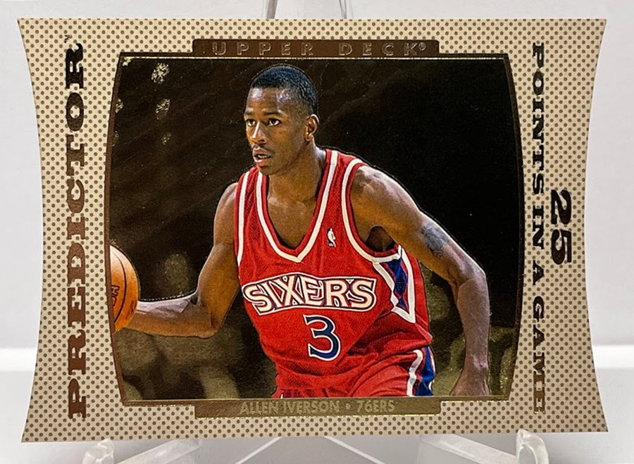 1996-97 Upper Deck Predictor Allen Iverson Philadelphia 76ers