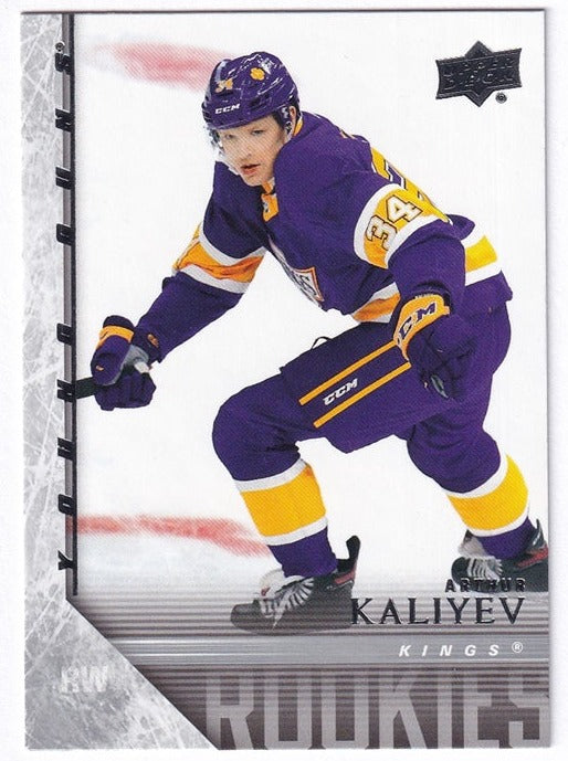 2020-21 Upper Deck Extended Series Young Guns Tribute Arthur Kaliyev Kings T-100