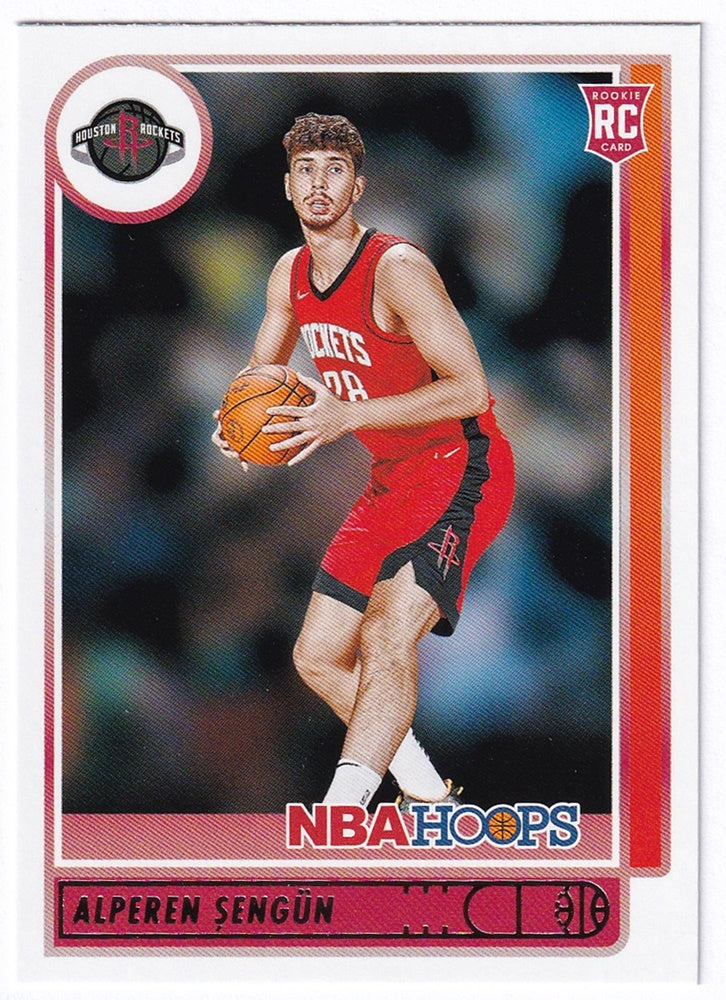 2021-22 Panini Hoops RC Alperen Sengun Rockets #204