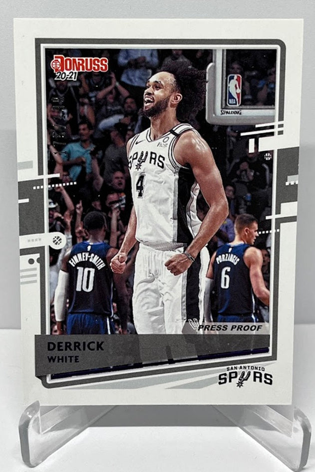 2020-21 Panini Donruss Derrick White Spurs #175/199 #200