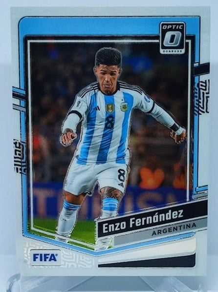 2023-24 Panini Donruss Optic FIFA Enzo Fernandez Argentina #4