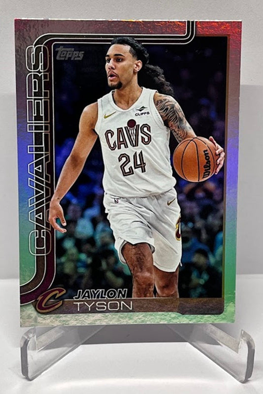 2025-26 Topps Holo Jaylon Tyson Cleveland Cavaliers #86