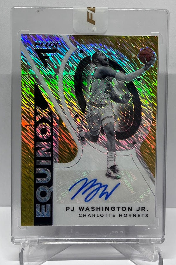2020-21 Panini Flux Equinox Gold AU PJ Washington Hornets 04/10