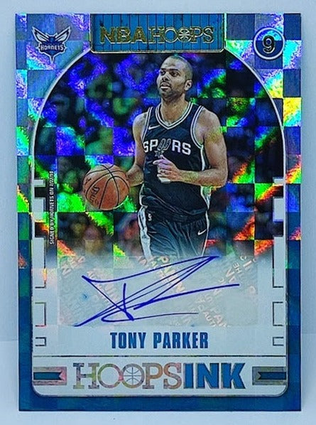 2018-19 Panini Hoops INK AU Tony Parker Charlotte Hornets