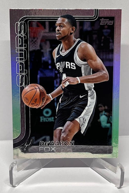 2025-26 Topps Holo De'Aaron Fox San Antonio Spurs #196