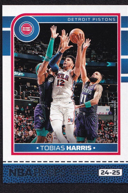 2024-25 Panini Hoops Tobias Harris Detroit Pistons #58