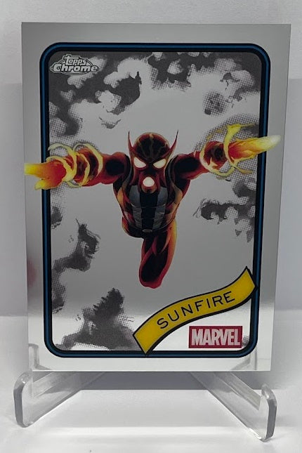 2025 Topps Chrome Marvel Sunfire #22 *7