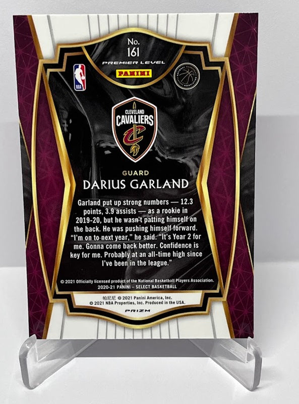 2020-21 Panini Select Darius Garland Cleveland Cavaliers #161