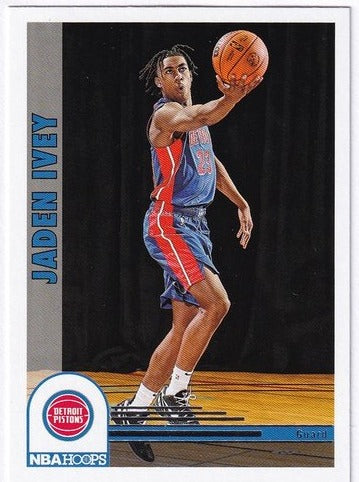2022-23 Panini Hoops Tribute Jaden Ivey Pistons #285