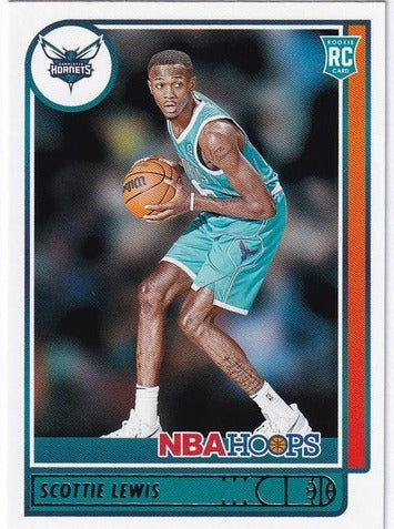 2021-22 Panini Hoops RC Scottie Lewis Hornets #209