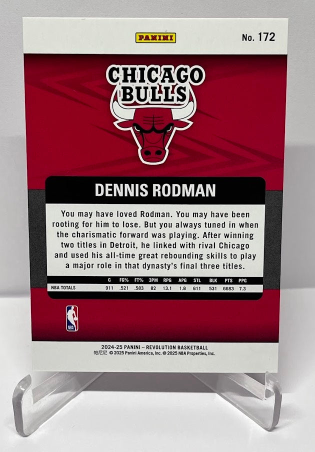 2024-25 Panini Revolution Legends Dennis Rodman Chicago Bulls #172