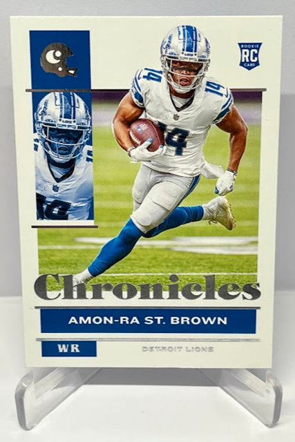 2021 Panini Chronicles RC Amon-Ra St. Brown Lions #33