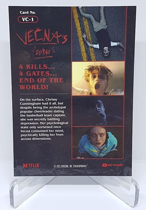 2023 Zerocool Stranger Things 4 Vecnas Curse Chrissy Cunningham VC-1