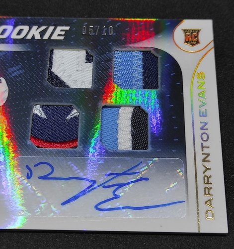 2020 Panini Zenith RPA RC Darrynton Evans Titans 05/10 #115