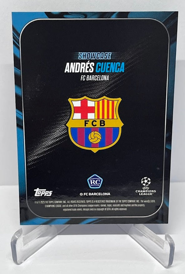 2024-25 Topps UCC Showtime RC Andres Cuenca Barcelona 15/49 *5