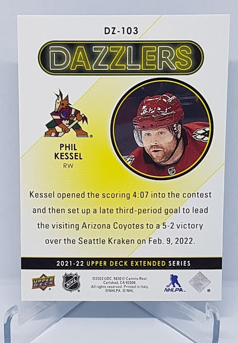 2021-22 Upper Deck Extended Series Dazzlers Phil Kessel Coyotes
