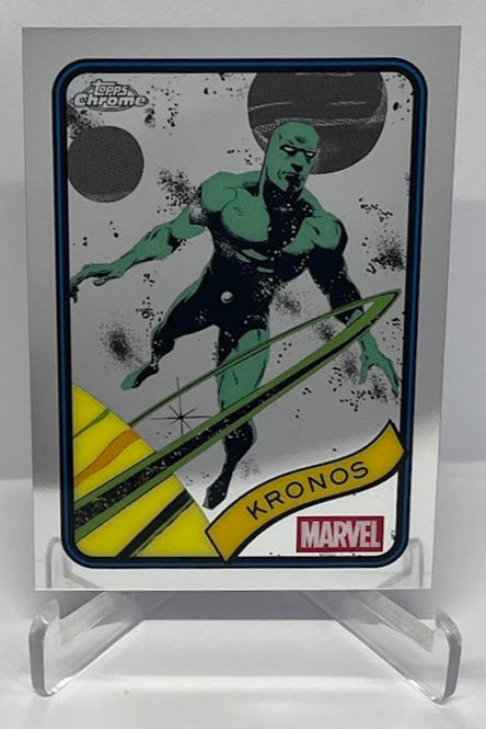 2025 Topps Chrome Marvel Kronos #25 *7