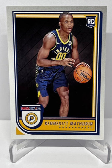 2022-23 Panini Hoops RC Bennedict Mathurin Indiana Pacers #236