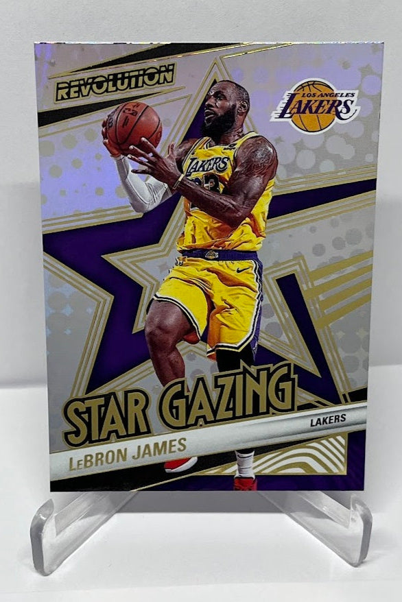 2024-25 Panini Revolution Star Gazing LeBron James Lakers #21